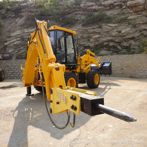 4 Wheel Drives 388 Model استخدام Loader Backhoe لـ JCB
